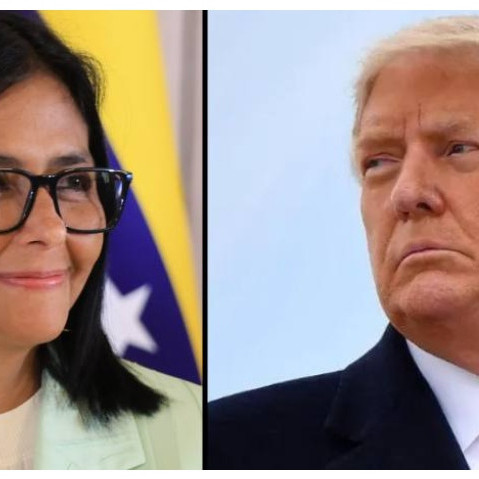 Diario Frontera, Frontera Digital,  Internacionales, ,Trump pretende reunirse con Delcy Rodríguez durante la Asamblea de la ONU, según Axios