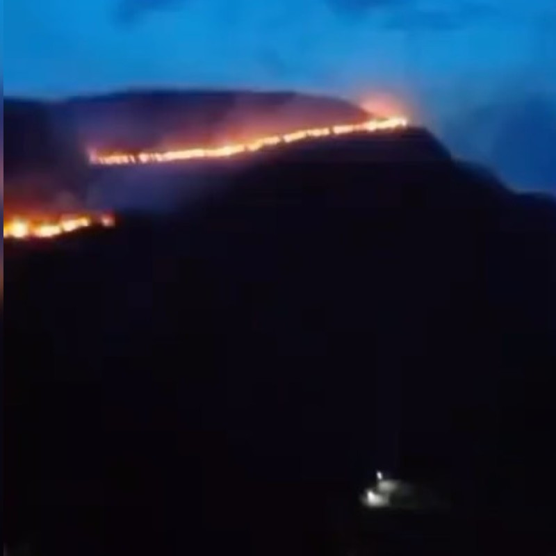 Diario Frontera, Frontera Digital,  Regionales, ,Reportan incendio de gran magnitud en Mérida que pone en riesgo a fincas productivas de la entidad