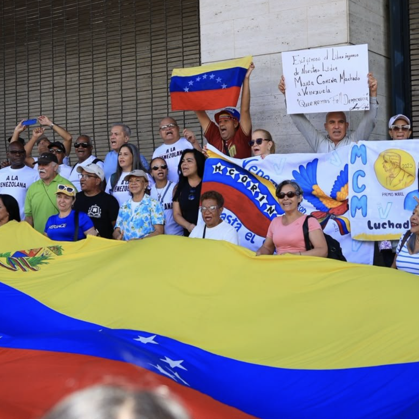 Diario Frontera, Frontera Digital,  Nacionales, ,Ciudadanos protestan para exigir el regreso de María Corina Machado 
y la democratización del país