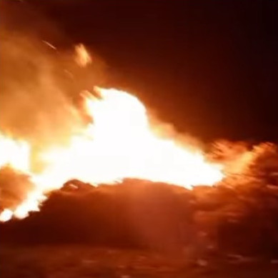 Diario Frontera, Frontera Digital,  El Vigía Panamericana, ,Fuerte incendio en áreas verdes del barrio La Conquista en El Vigía